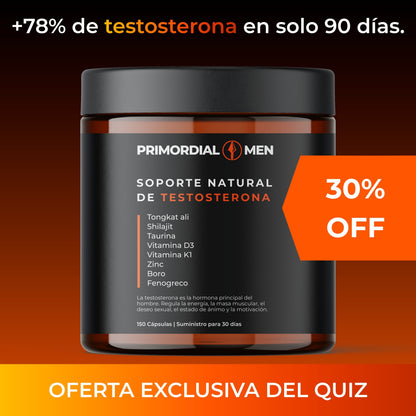 Soporte Natural de Testosterona — Oferta